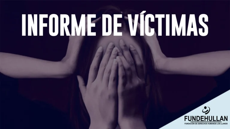 Portada informe victimas