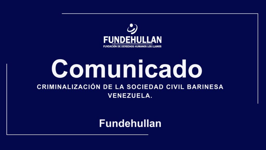 Comunicado sociedad barinesa